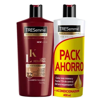 

Hair Straightening Treatment Liso Keratina Tresemme (2 pcs)