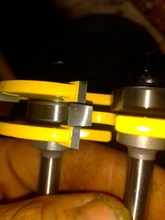 Conjunto de brocas para enrutador, mango de alta calidad, herramienta de corte de madera de 3/4 pulgadas, 8 mm, RCT, 2 uds.