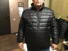 Chaqueta de plumón con cuello levantado para hombre, Parka ultraligera, prendas de vestir portátiles, a prueba de viento, chaqueta de plumón de pato blanco, 6XL, Otoño e Invierno