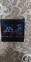 AC85-240V LCD Touch Screen S-mart Thermostat Electric Floor Heating Termostato S-mart