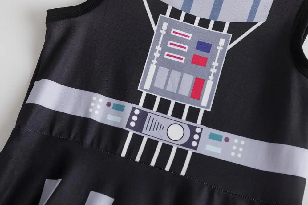 Darth Vader Inspired Skater Dress Cosplay dress