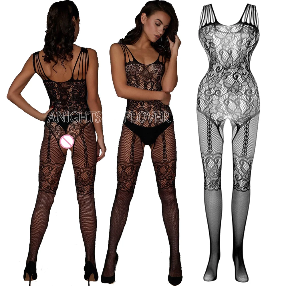 

Porn Sexy Lingerie Bodysuit Underwear Sleepwear Women Tight Open Crotch Teddies Costumes Bodystocking Erotic Baby Doll Mujer