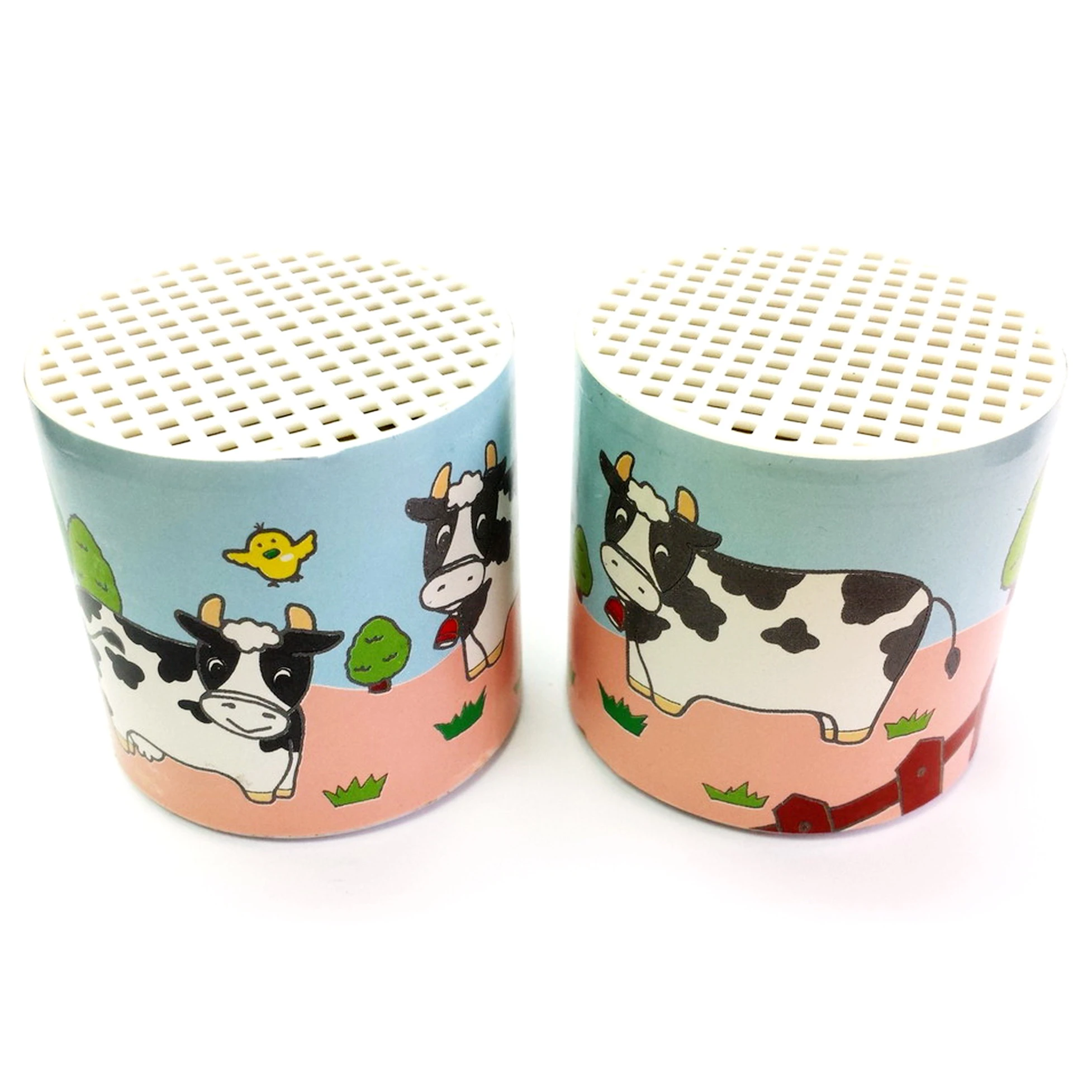 1 pc Deluxe Cow Box Moo Sound Voice Can Noise Maker Birthday Party Toy