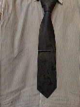 Pinza de corbata colorida de 5,8x0,6 cm para hombre, cierre de barra Simple de Metal y cobre, práctico Cierre de pajarita azul marino negro