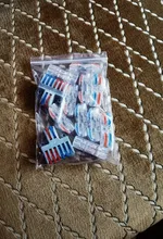 Cable-Connectors Splicing Spring Push-In-Terminal-Block Compact Fast-Wire Universal Mini