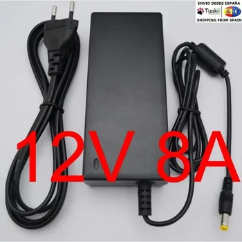 

DC converter adapter 12V 8A 96W EU power supply CCTV charger