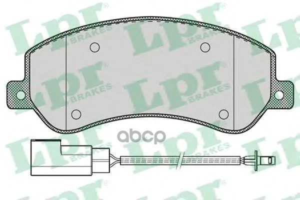 Колодки Тормозные Ford Transit 330/350 06-/Vw Amarok 10- Передние С Датчиком Lpr 05p1260 Lpr арт. 05P1260