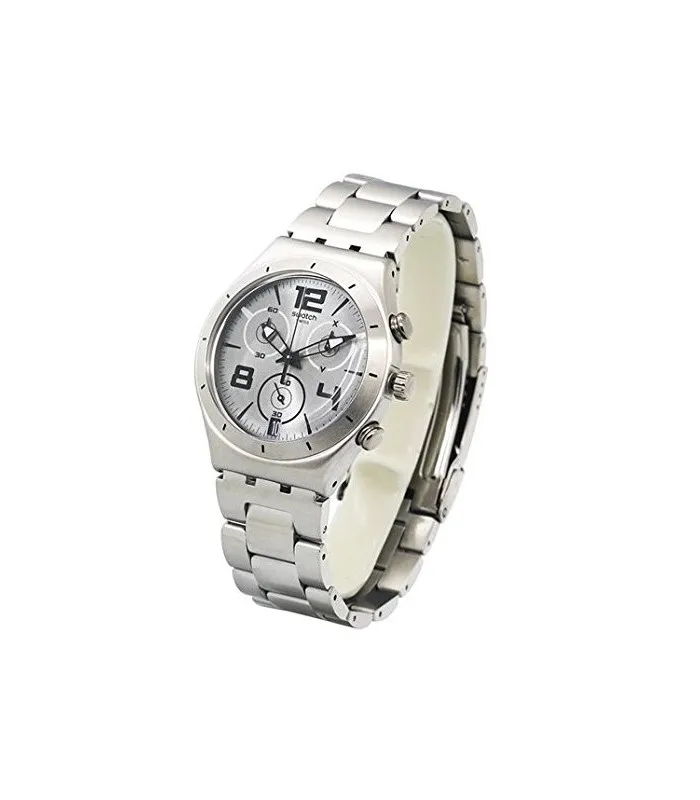 SWATCH ирония часы CHRONO вниз серый 40 мм YCS566G