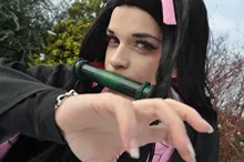 2 unids/par Rosa lentes accesorios de anime de lentes de contacto de Color lentes de Color ojo póngase en contacto con Lenases Yealry UYAAI Anime cosplay