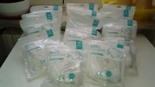 Mascarillas faciales KN95 CE FFP2, máscaras protectoras de 5 capas con filtro, para el cuidado de la salud, transpirables, 95%, 70 Uds.