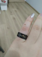 Anillo luminoso de acero inoxidable para hombre y mujer, joyería que brilla en la oscuridad