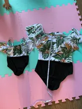 Traje de baño a rayas de una pieza para madre e hija, traje de baño a juego para Mamá, Mamá, hija, ropa de baño