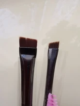 Brocha profesional para Contorno de cejas, pincel delineador de cejas en ángulo pequeño, alta calidad, marca de maquillaje, herramientas A101
