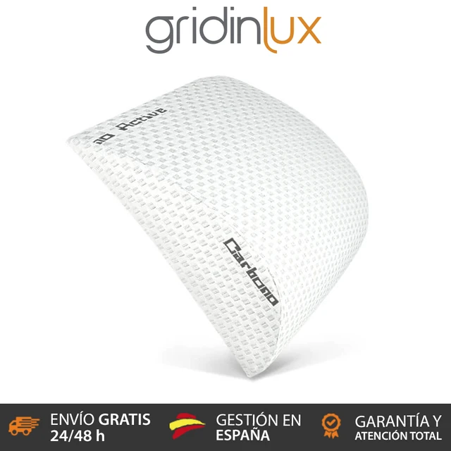 Gridinlux Coussin lombaire ergonomique en tissu de carbone Coussin dorsal  ergonomique en mousse à mémoire de forme Gridinlux