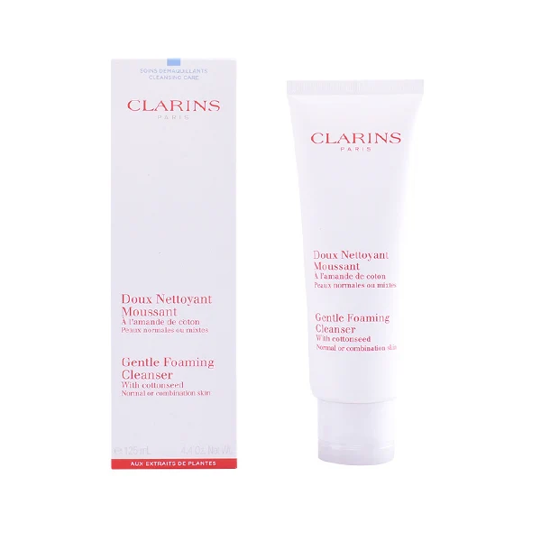 Очищающий крем Doux Nettoyant Moussant Clarins (125 мл) | Красота и здоровье