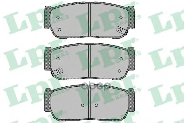 Колодки Тормозные Ssangyong Rexton 08-/Kyron 05- Задние Lpr 05p1504 Lpr арт. 05P1504