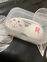 MOONZI marrón avellana anual lentes de contacto de color para los ojos pequeña belleza alumno 2 unids/par grado de miopía receta