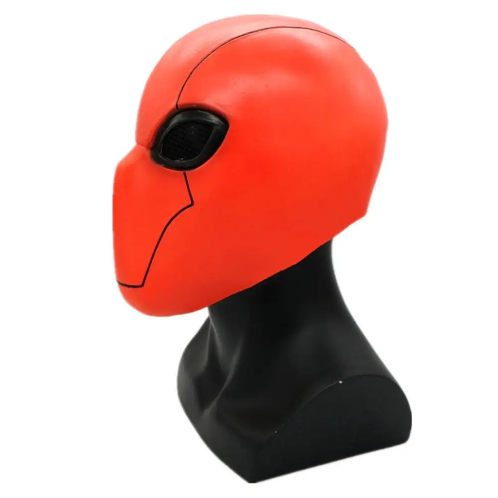 Хэллоуин косплей красный капюшон Косплей Полная Маска Костюм реквизит Injustice 2