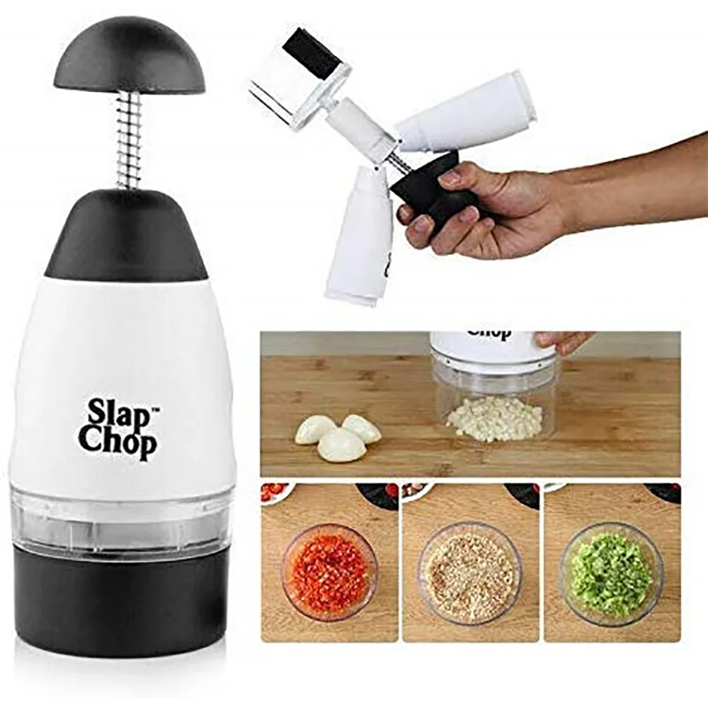 Волшебный чесночный пресс-нож терка имбирь Slap Chop измельчители Слайсеры терка для моркови фрукты овощи инструменты кухонные принадлежности