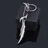 SG Game Chaveiro The Elder Scrolls Daedric Sword Keychain Dinosaur Dragon Coin Logo Keyring For Men Souvenir Jewelry Gift ► Photo 2/6