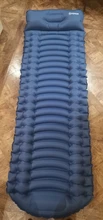 Zomake-esponja a presión con el pie para acampar al aire libre, colchoneta para dormir al aire libre, para senderismo, 200x66cm