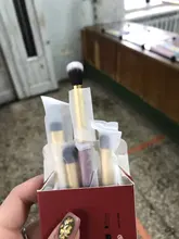 Makeup-Brushes Cosmetic-Tools-Kit Eyeshadow Blending Natural-Hair Ducare Essential 6/7PCS