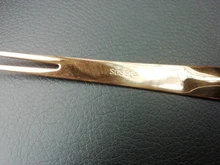WORTHBUY Spork-Tenedor de acero inoxidable multifuncional para postre, cuchara, fruta, 2 en 1, 18/8, accesorios de cocina
