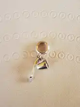 Necklace DIY Jewelry Pendant Bracelet Beads Bee-Zircon Lucky-Charm Family 100%925-Sterling-Silver