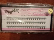 Pestañas de racimo de 60 clústeres/caja, pestañas de extensión de pestañas individuales gruesas bunches maquillaje profesional pestañas postizas