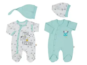 

2021 Winter Baby Boy Girl Unisex Cotton Bodysuit Hat Long Sleeve Long Leg Clothing Sets Shower Xmas Gift Newborn