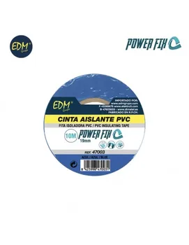 

Electrical tape 10m x 19mm blue edm
