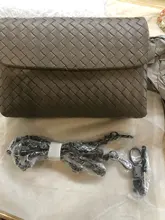 Bandolera de cuero para mujer, diseño de marca de lujo, 100%, tejido de piel de oveja, alta gama, gran capacidad, 2021