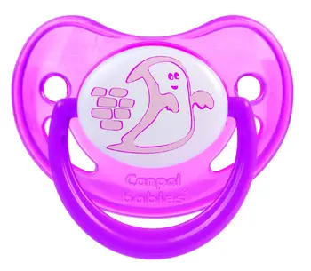 

Dummy anatomical canpol night dreams silicone, 0-6 months, art. 22/500 color pink