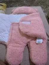 Bebé recién nacido bolsa de dormir Ultra-suave y esponjoso de recién nacido manta de bebé niños niñas abrigo manta niños