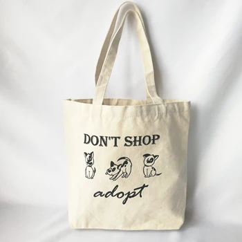 

Wholesales 300pcs/lot Customized Reusable Cotton Tote Gift Bags with Logo Small Gift Bags for Party Promotional Shopping Bags
