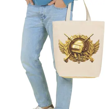 

Angemiel Bag Large Pubg Chicken Dinner Shopping Beach Tote Bag