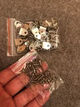 50 Uds. De ganchos de pared de fotos con tornillos, dorados, plateados, negros, triangulares, colgantes de aceite, cuadro con imagen de espejo