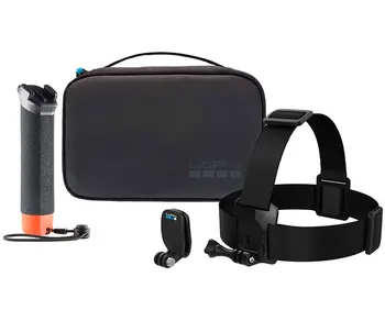 

GO PRO KIT ADVENTURE: THE HANDLER + GOPRO HEAD STRAP QUICKCLIP + COMPACT CASE + SCREW