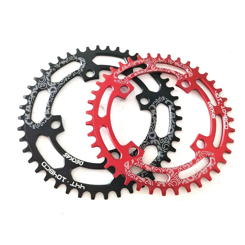 Aluminum MTB Chainring Sprocket Wheel, 40-52T, Free Shipping