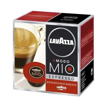 

Box of 16 coffee capsules for Lavazza as mine Espresso Pae Saeco coffee maker