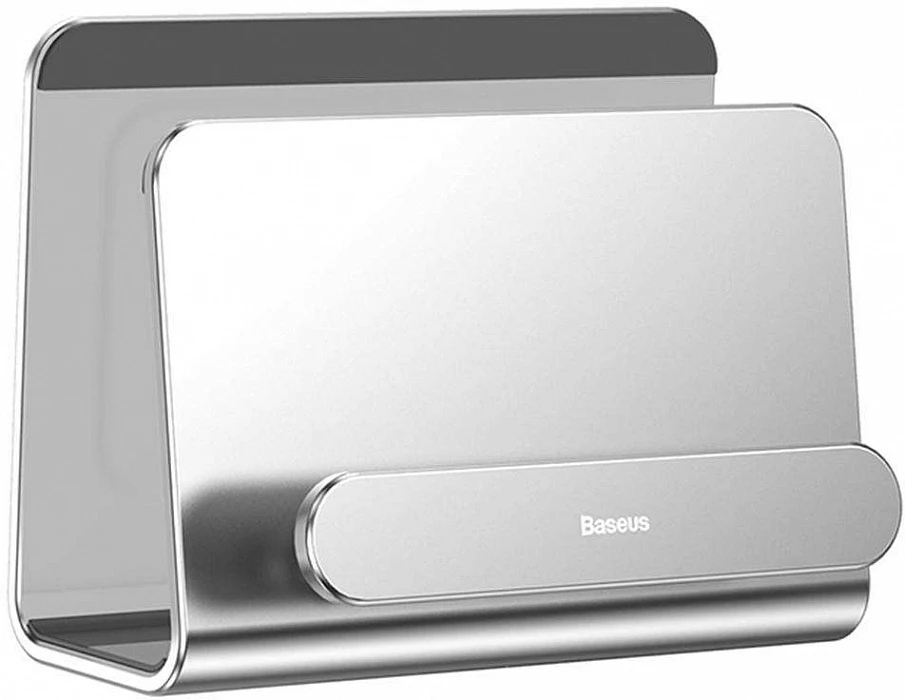 серебристый Держатель Baseus wall-mounted metal holder SUBG-0S(Серебристый - Цвет: серебристый