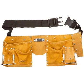 

Tool Belt STAYER 10 pockets leather loop (bracket) for a large tool 38510