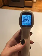 Termómetro Digital LED infrarrojo para niños y adultos, Sensor de temperatura sin contacto para la frente del bebé