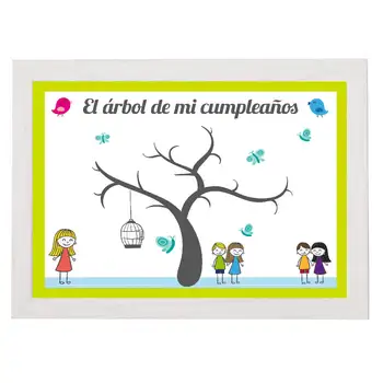 

Picture with frame birthday footprints OS