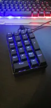 Mechanical-Keyboard Keypad Numeric Outemu-Switch Motospeed K23 OSU Blue 21-Keys Led-Backlight