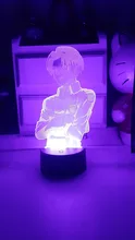 Table-Lamp Light Cool Ackerman-Figure Night-Light Titan Attack Acrylic Home-Room-Decor
