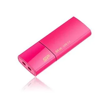 

Flash drive 64GB Silicon power blaze B05. USB 3.0. Pink (sp064gbuf3b05v1h)