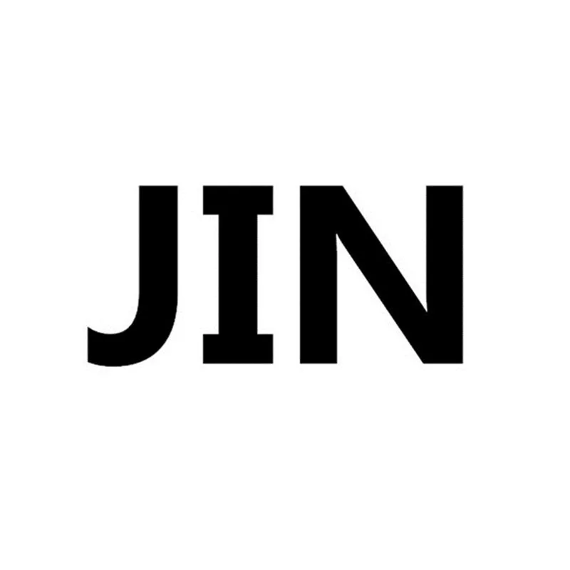 3 шт./компл. резинки для волос для девочек Kpop Bangtan Boys BLACKPINK TWICE GOT7 IZONE женские веревки для волос Эластичные ручной работы бант COOKY WTT162 - Цвет: JIN