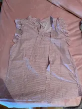 Blusa de manga corta con lazo y lunares para verano, camisa Vintage con volantes para mujer, blusas con lazo, tapas atractivas para mujer