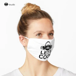 Let's Cook - Breaking Bad Mask Face Filter Pocket Cloth Reusable Washable